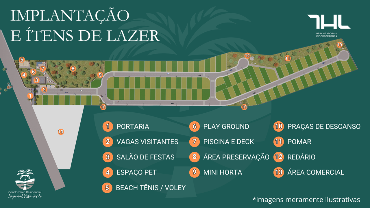 Implantação COND. IMPERIAL VISTA VERDE